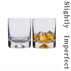 Dimple Old Fashioned Whisky Glasses - Slightly Imperfect | Set of 2