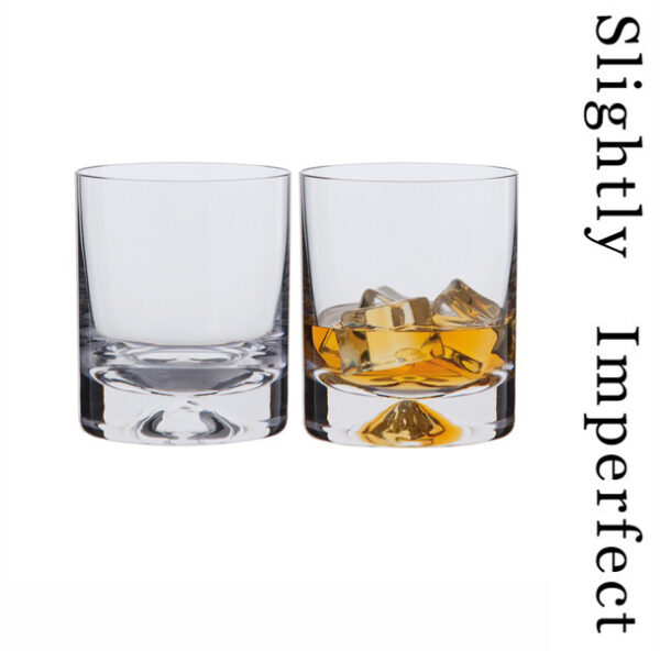Dimple Old Fashioned Whisky Glasses - Slightly Imperfect | Set of 2