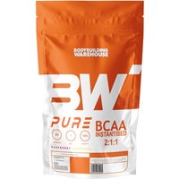 Pure iBCAA Powder BCAA 2:1:1-Unflavoured-250g Branch Chain Amino Acids Bodybuilding Warehouse