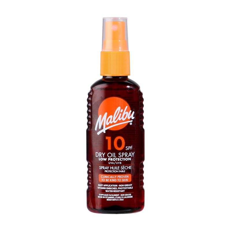 Malibu Dry Oil Spray SPF10 100ml 1 Malibu Dry Oil Spray SPF10 100ml